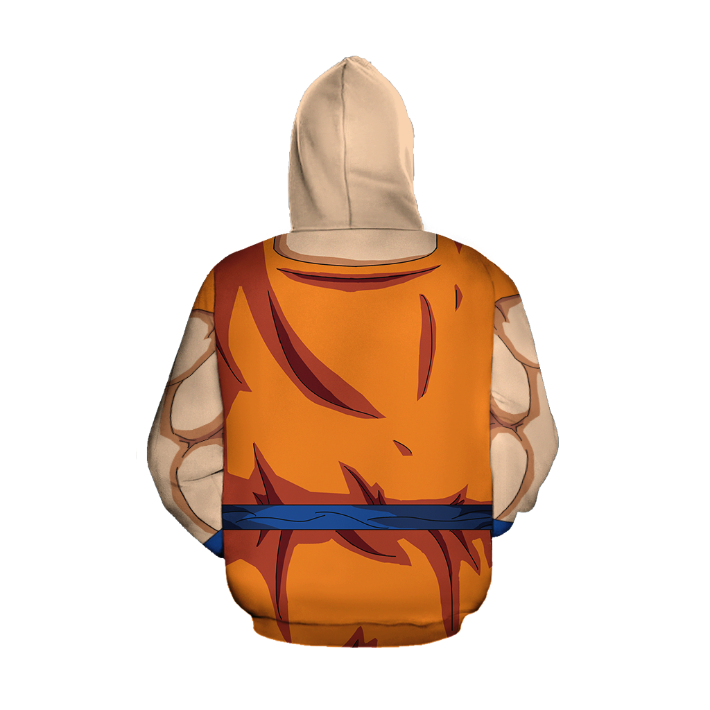 Dragon Ball Z Son Goku Cosplay 3D Hoodie