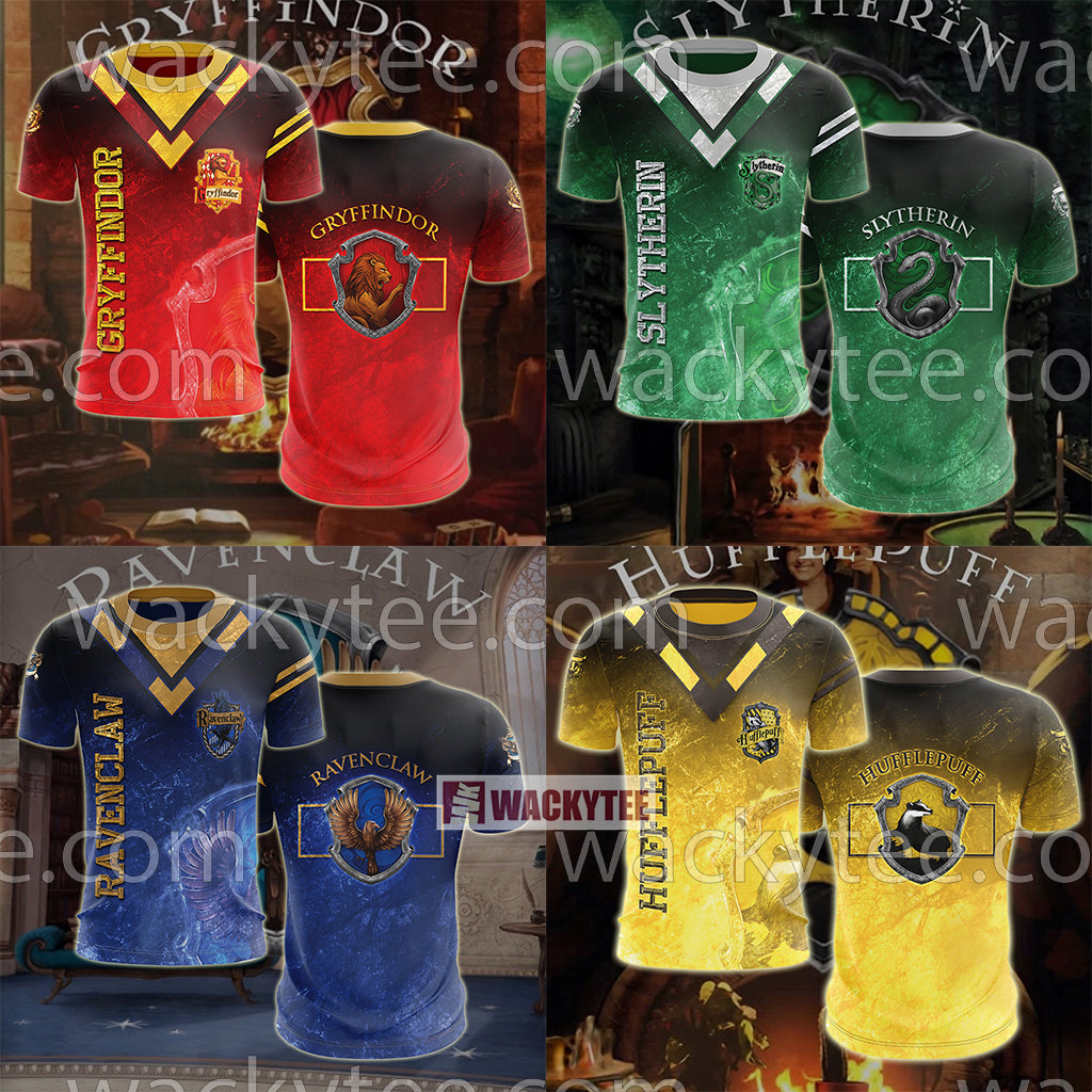 Gryffindor Let Deeds Reveal Your Heart 3D T-shirt