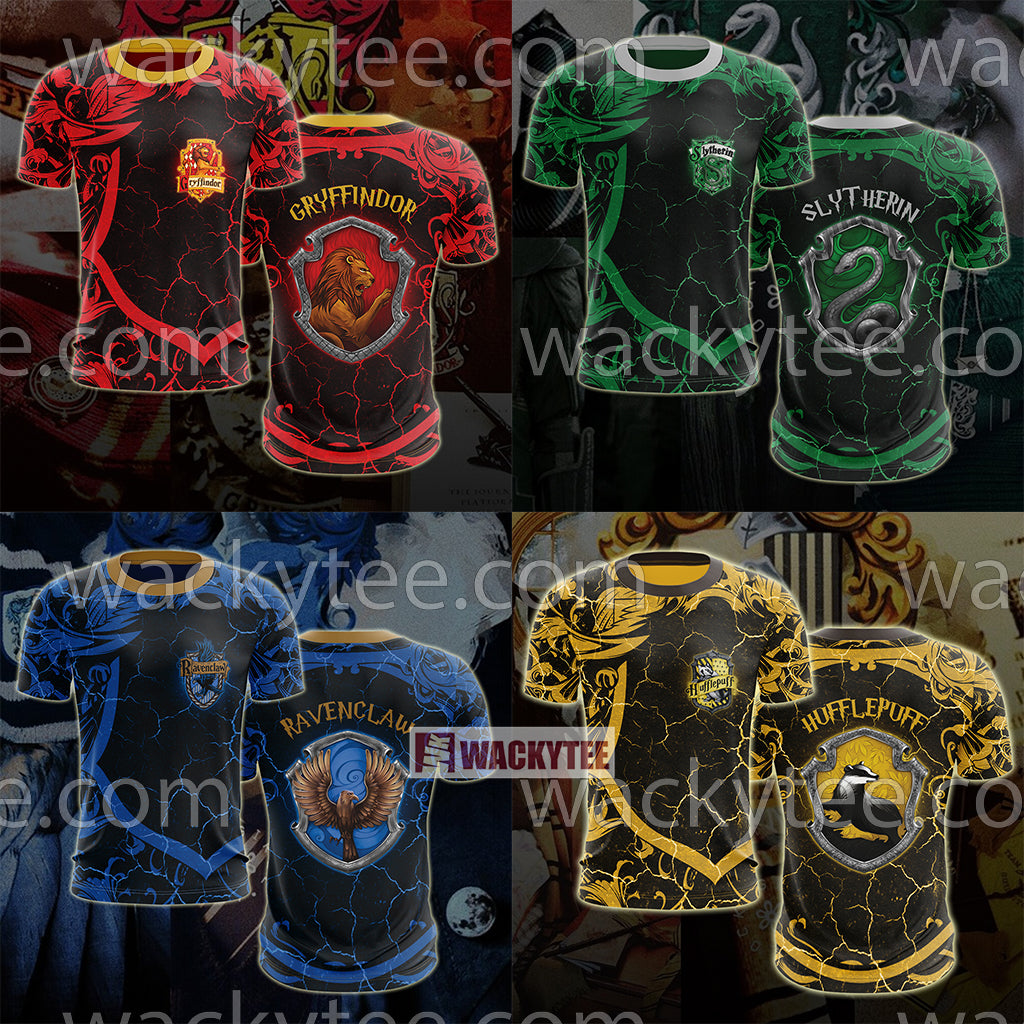 Hogwarts Cunning Like A Slytherin Harry Potter New Unisex 3D T-shirt