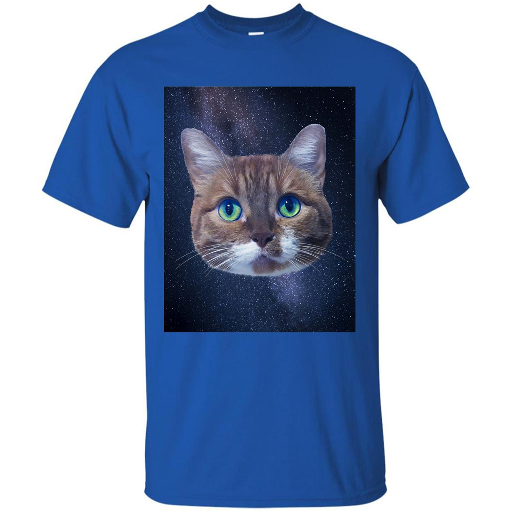 Galaxy Cat T-shirt Royal