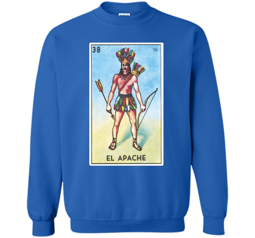 El Apache Card T-shirt Tarot Loteria shirt Royal