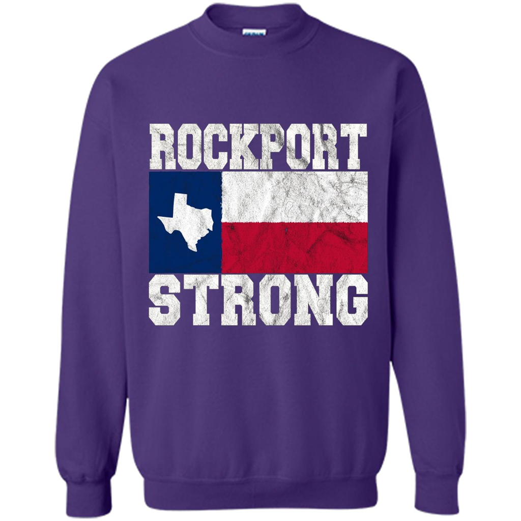 Rockport Strong, Rockport Pride, Rockport Texas T-shirt Orange