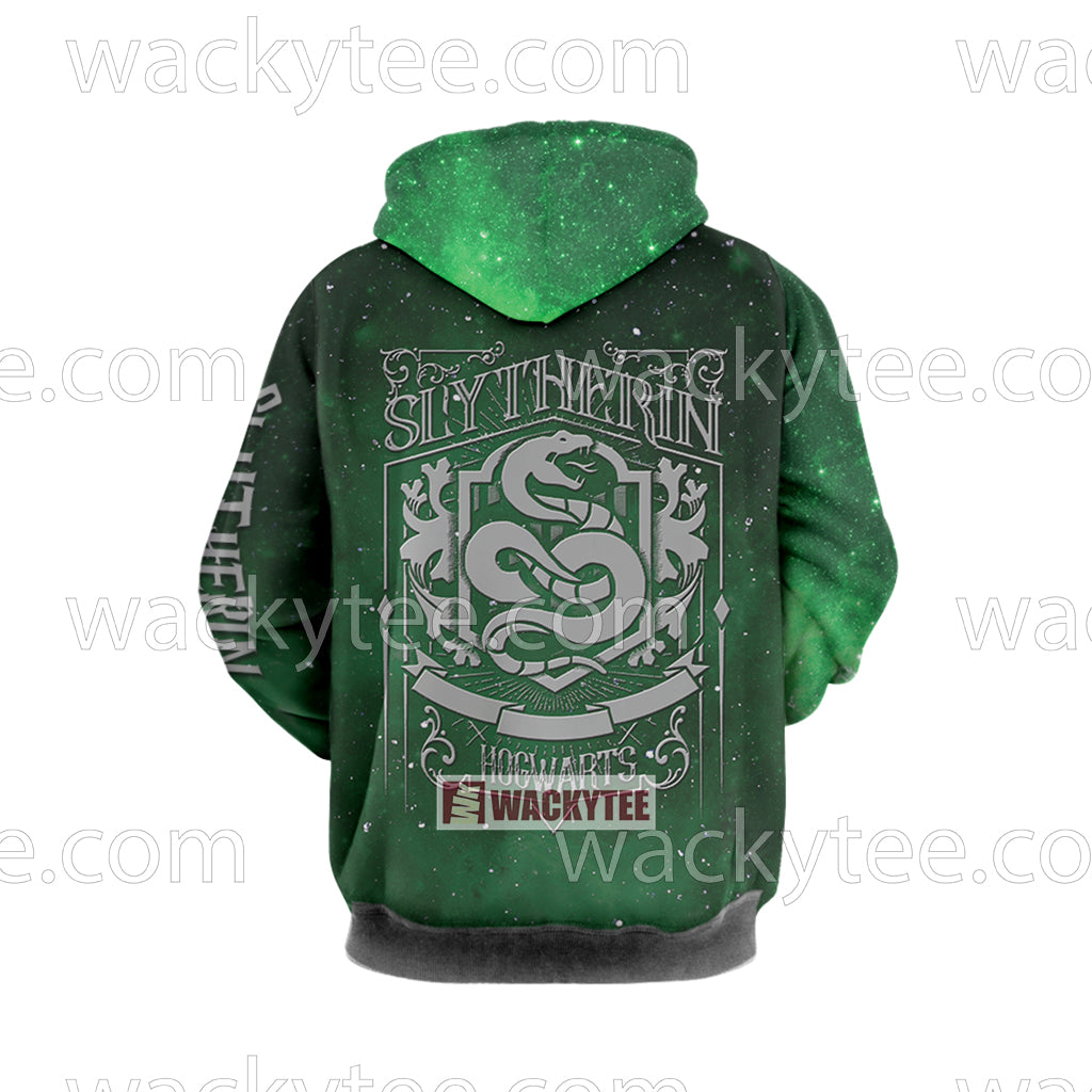 Slytherin House Hogwarts Harry Potter New 3D Hoodie