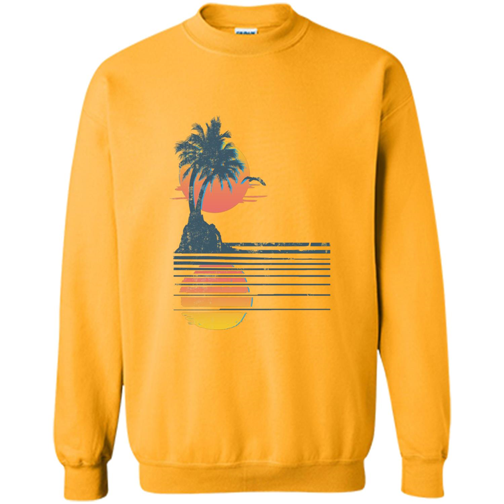 Summer T-shirt Wish You Were Here Gold