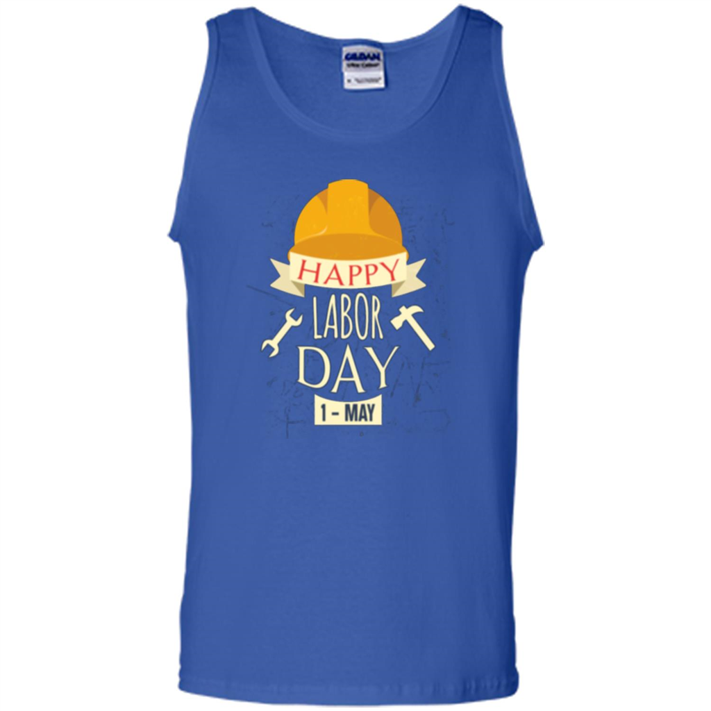 Happy Labor Day T-shirt Royal