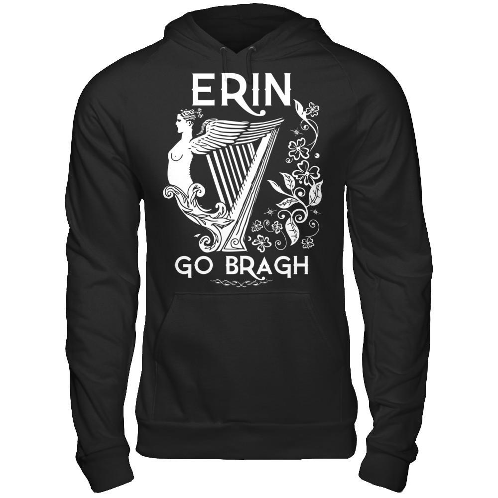 Erin Go Bragh T-shirt Gildan - Pullover Hoodie Black