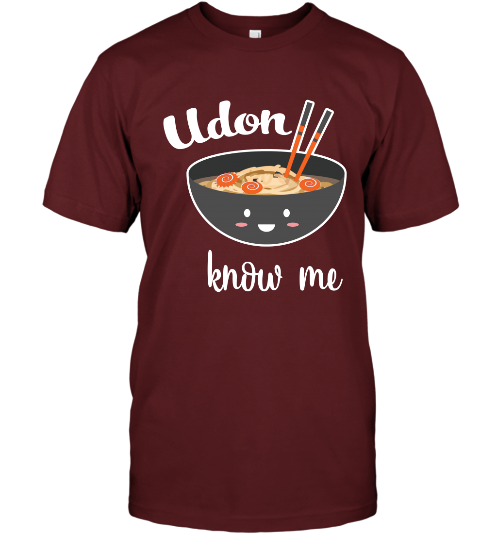 Udon Know Me Japanese Curry Shirt T-Shirt T-Shirt Cardinal