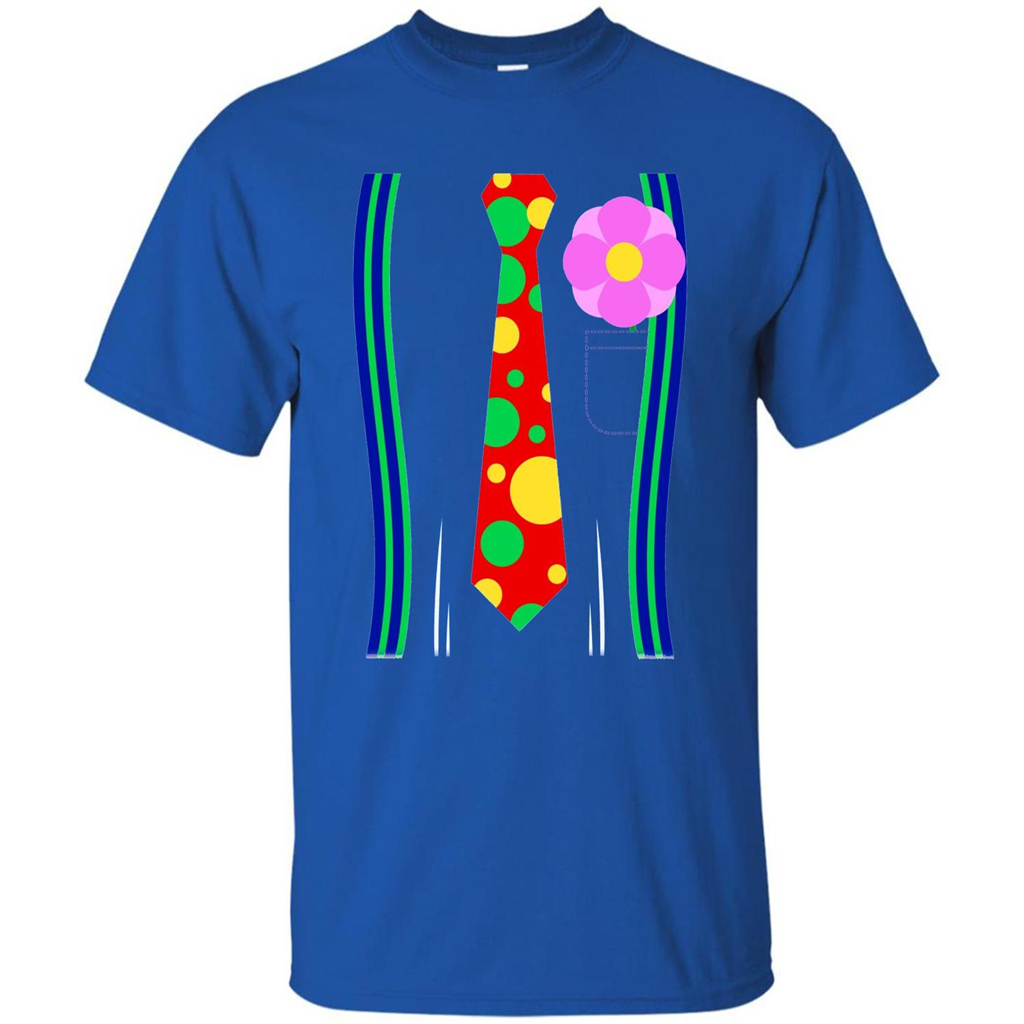 Halloween Clown Costume T-shirt Royal