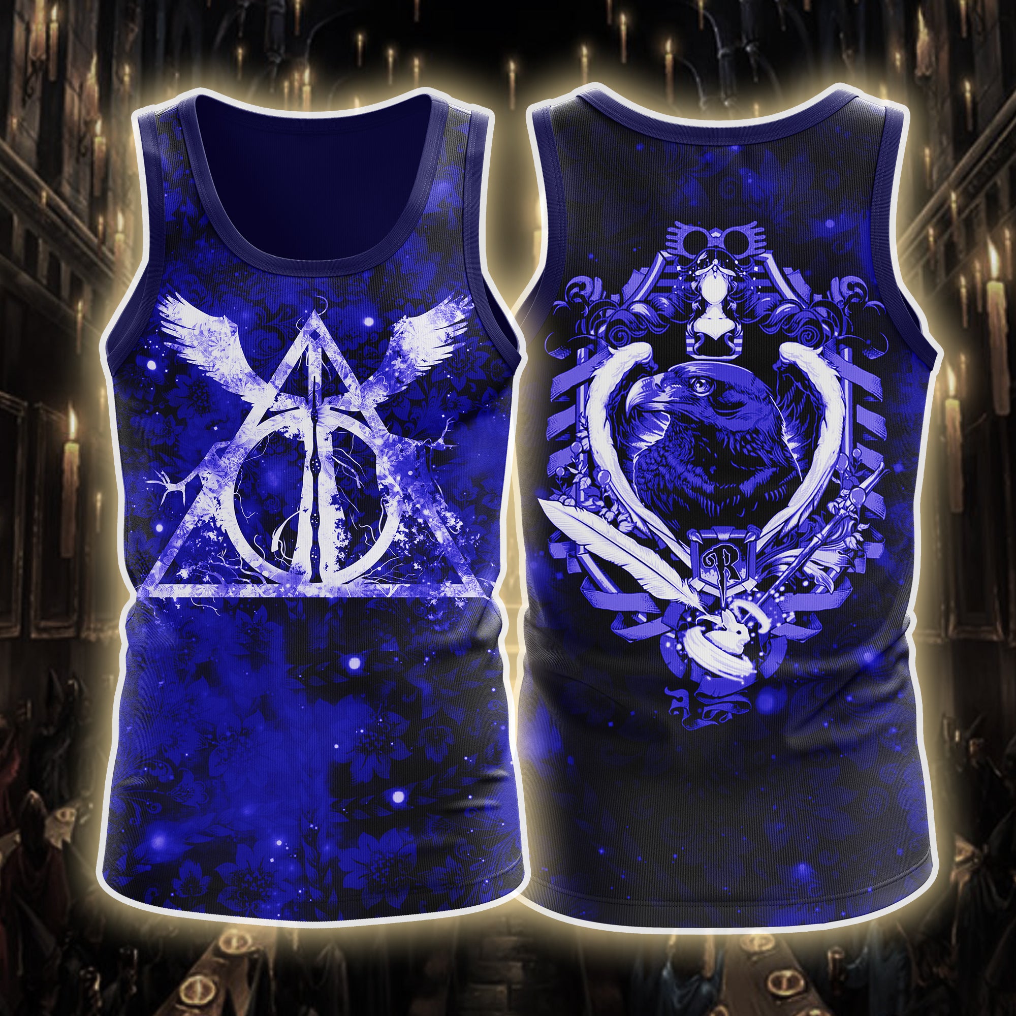 The Ravenclaw Eagle Harry Potter 3D Tank Top
