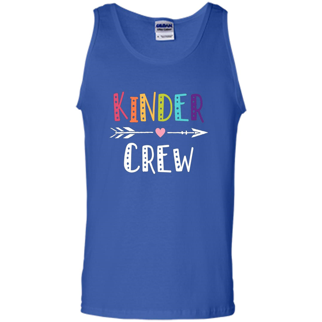 Kinder Crew Kindergarten Teacher T-Shirt School Day T-shirt Royal