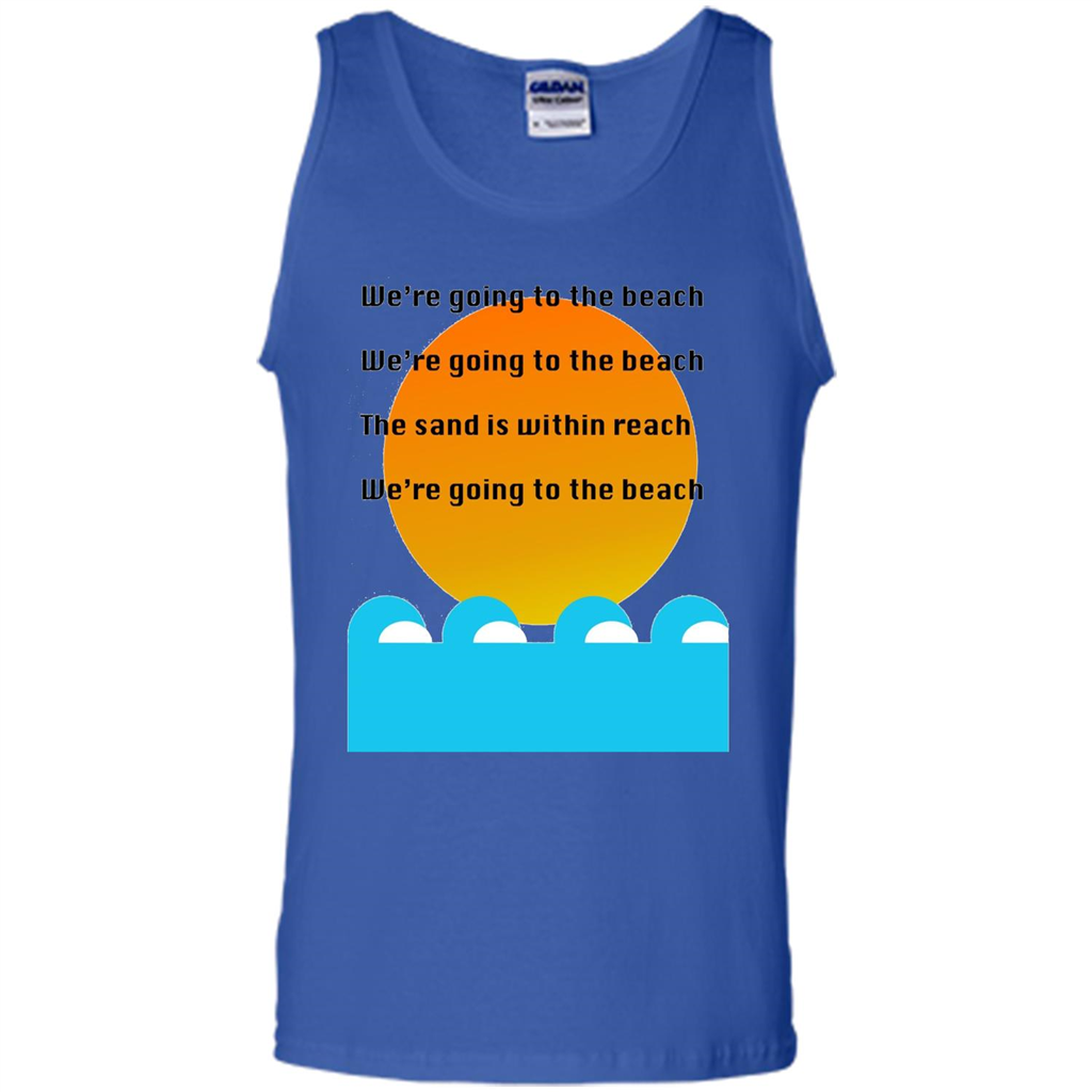Summer T-shirt We're Going To The Beach T-shirt Royal