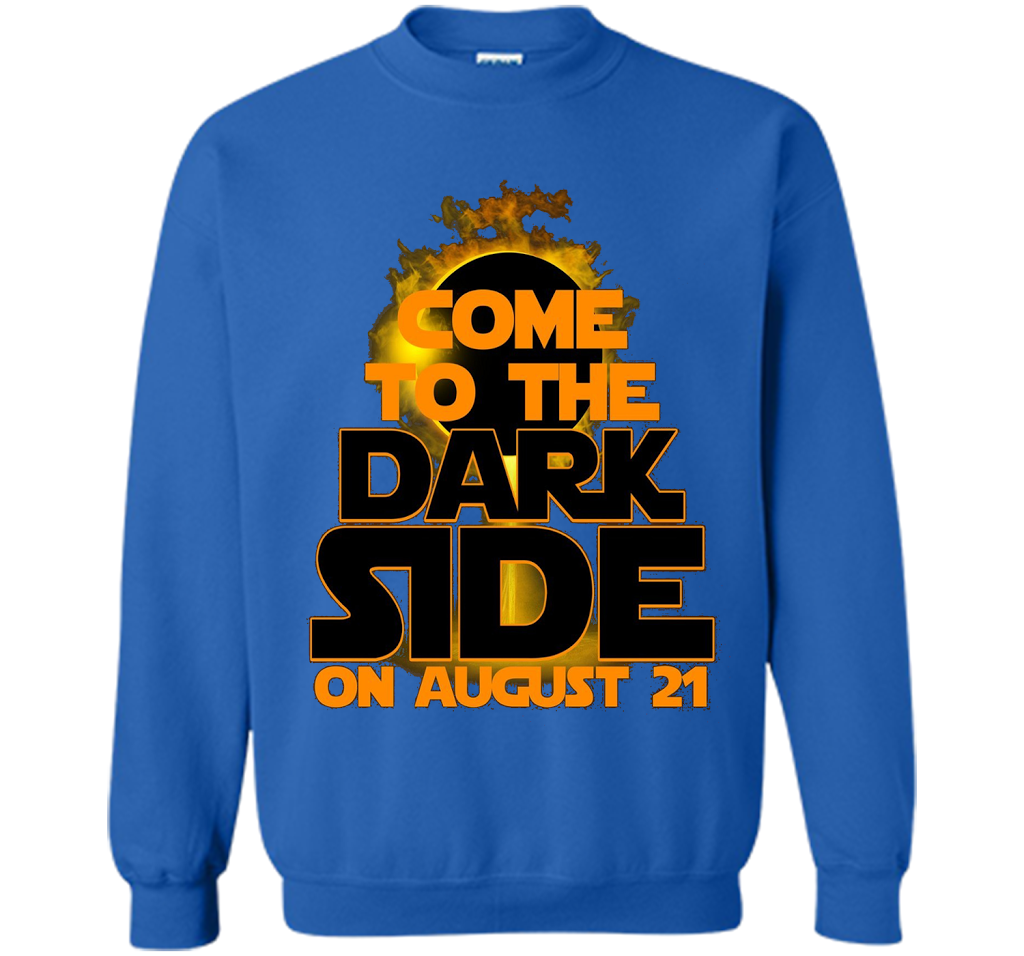 Come To The Dark Side On August 21 T-Shirt shirt Royal