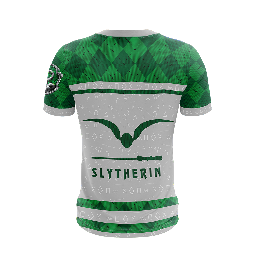 Slytherin Quidditch Team Harry Potter New Collection Unisex 3D T-shirt