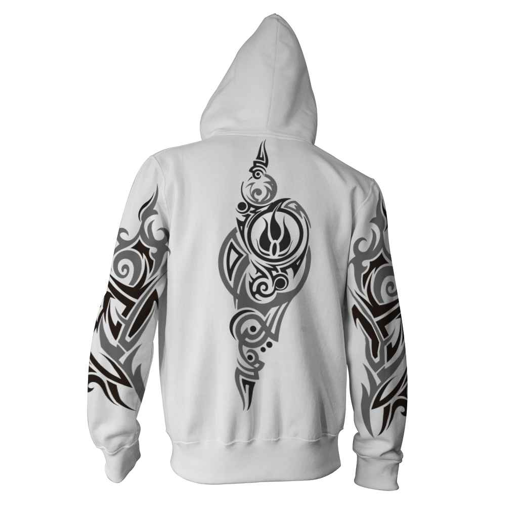 RWBY Blake Belladonna Symbol Zip Up Hoodie