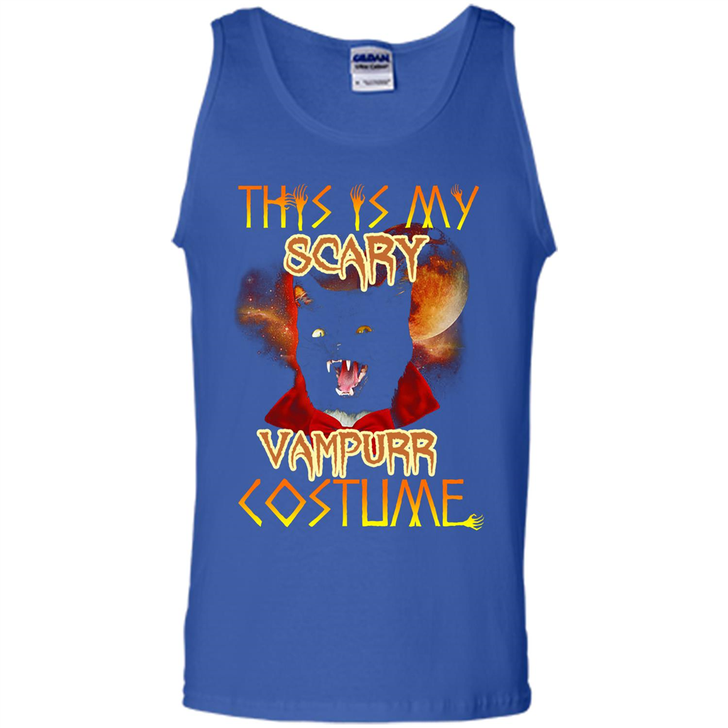 Halloween T-shirt This Is My Scary Vampurr Costume T-shirt