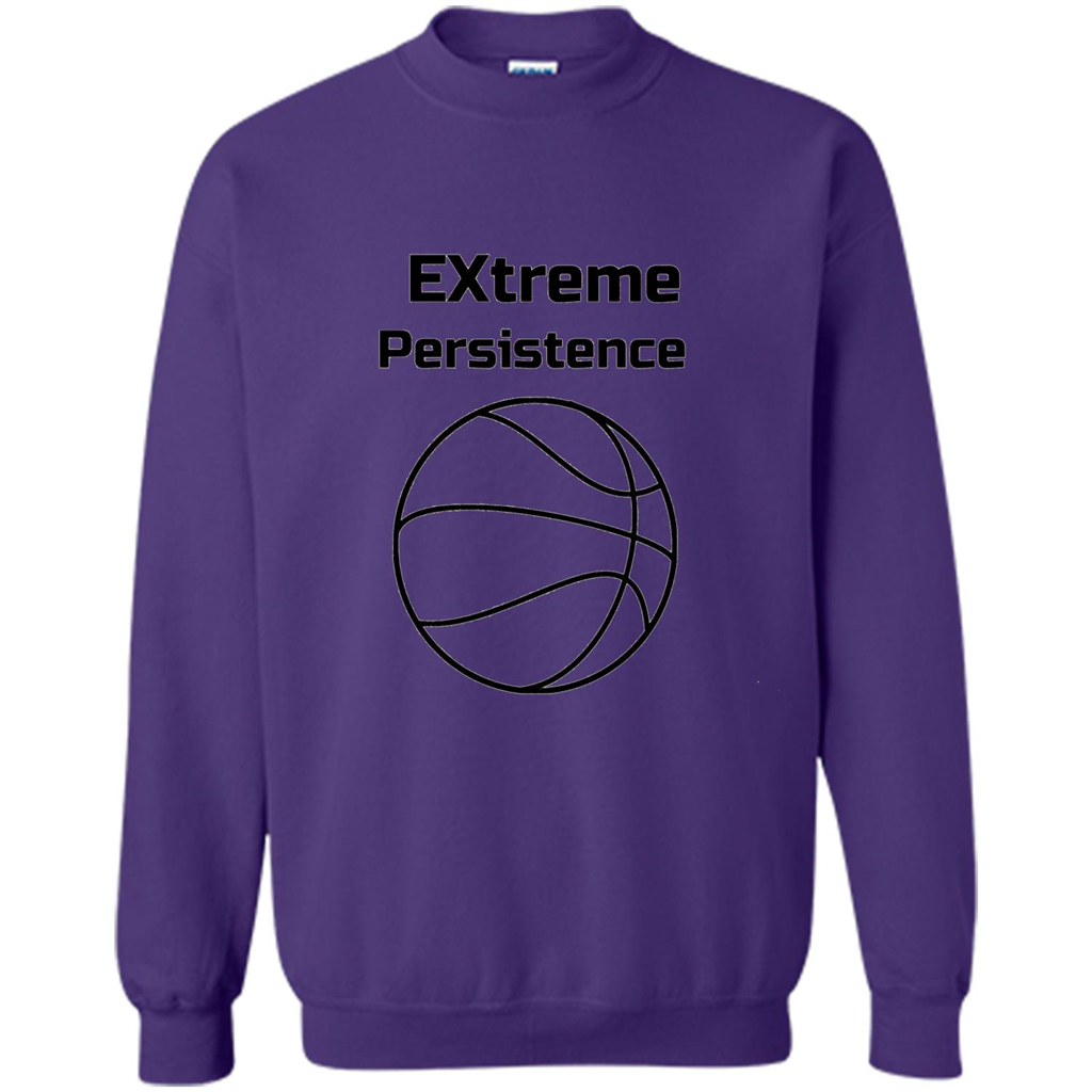 Extreme Persistence Basketball Lover T-shirt Orange