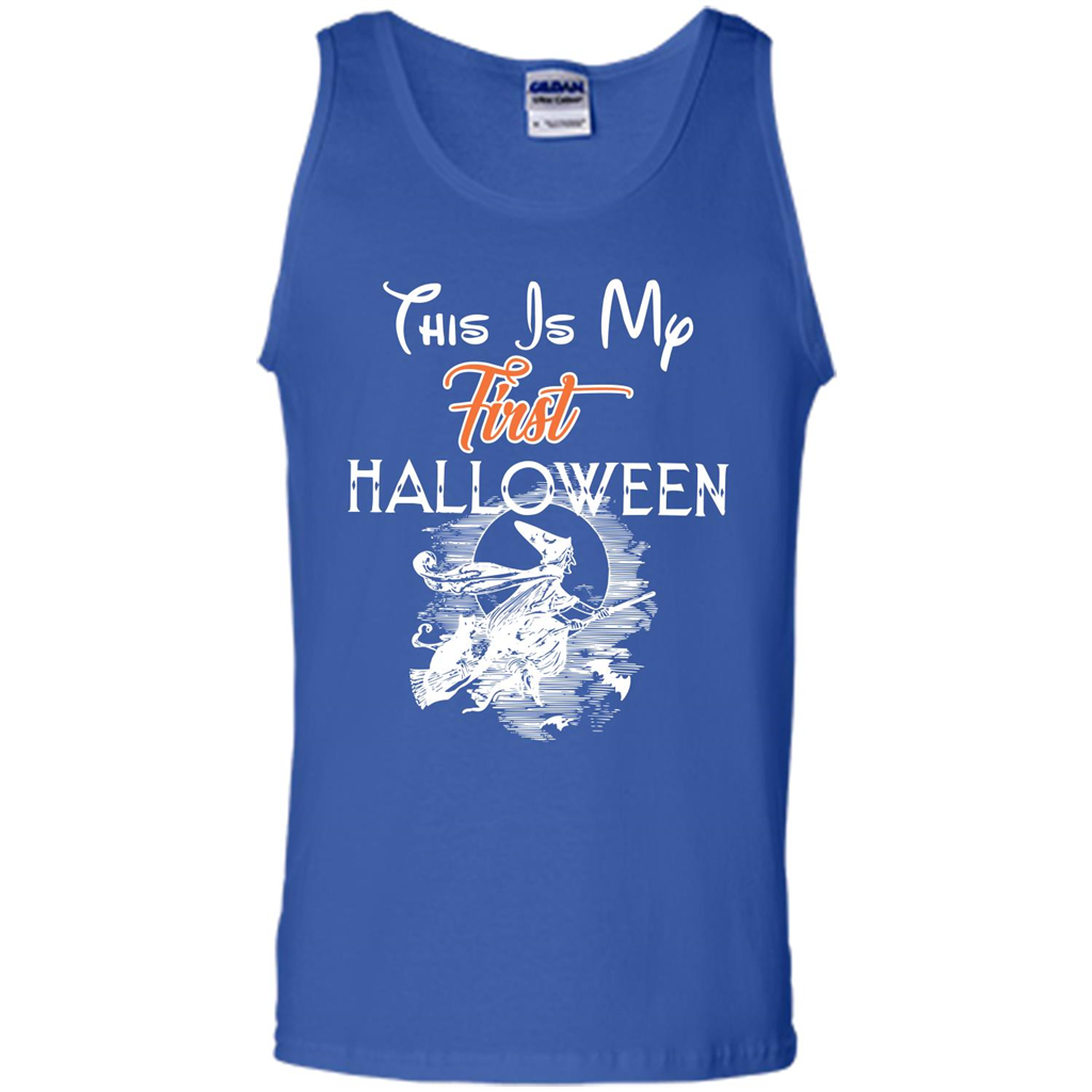 Halloween T-shirt This Is My First Halloween Royal