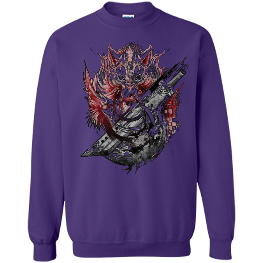 Final Fantasy Amano Homage T-shirt Orange