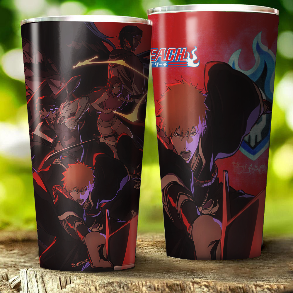 Bleach Anime Manga Insulated Stainless Steel Tumbler 20oz / 30oz 30oz