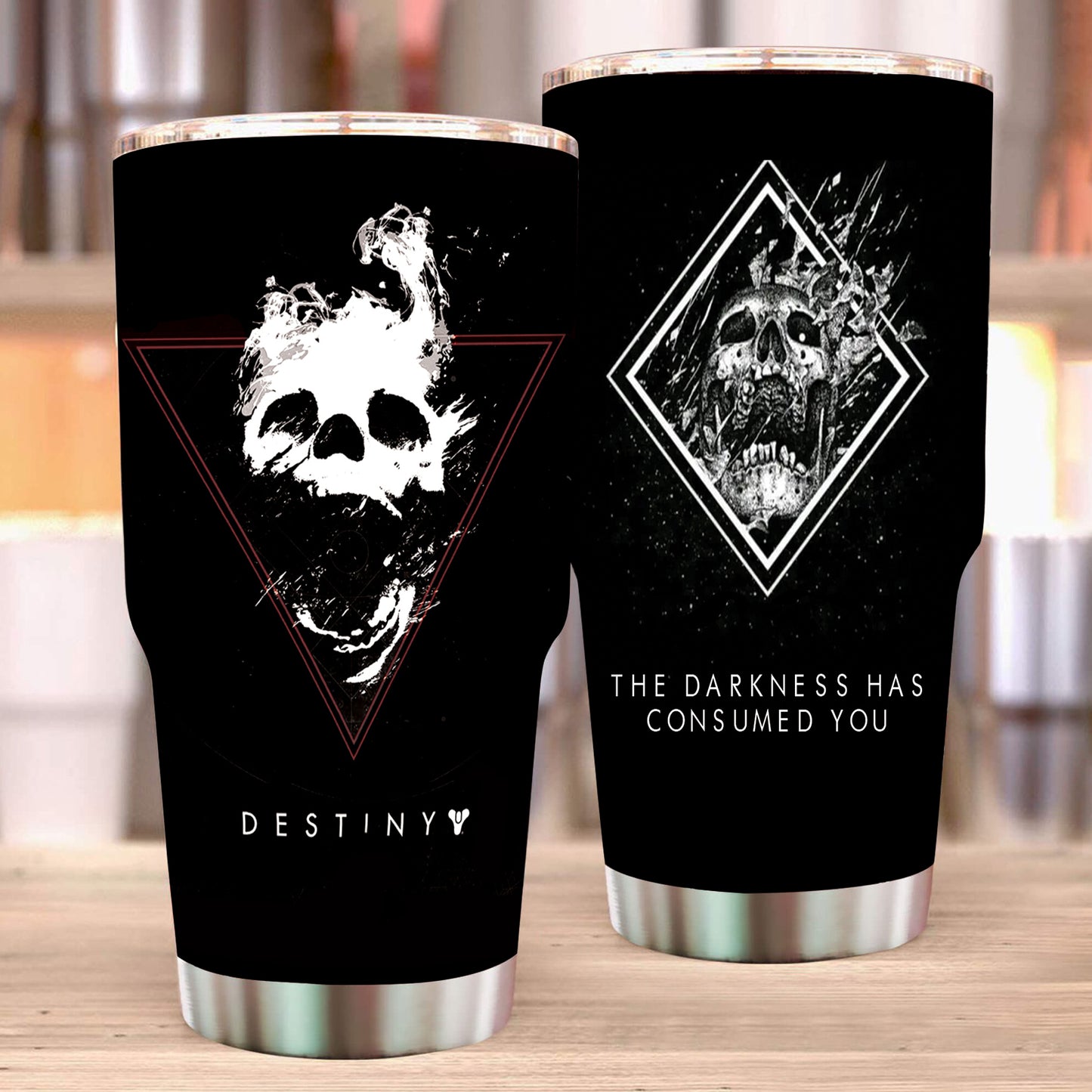 Destiny 2 - The Darkness Has Consumed You Symbol Tumbler 30oz