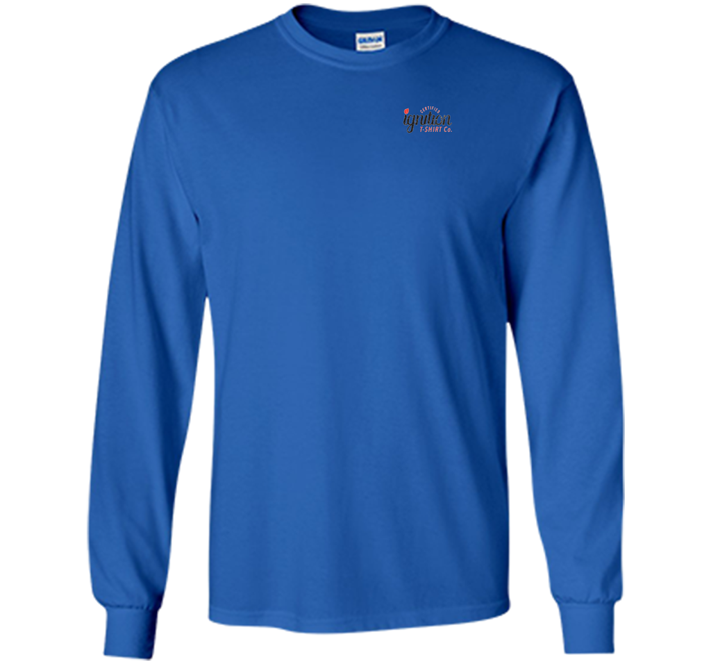 Mens IGNITION T-SHIRT Co. - Original Logo T-Shirt cool shirt Royal