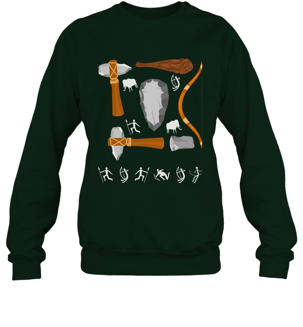 Bow And Arrows Hammer And Stone Shirt Sweatshirt Sweatshirt Forest