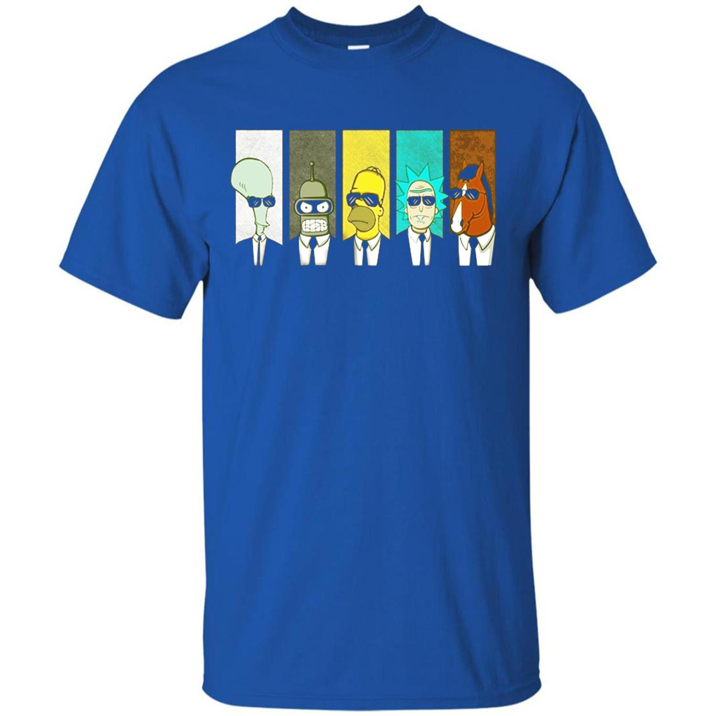 Form Into Rick And Go To The Morty T-shirt Royal
