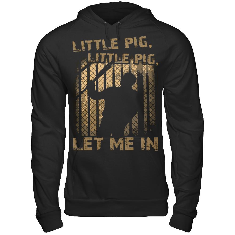 Let Me In T-shirt Gildan - Pullover Hoodie Black