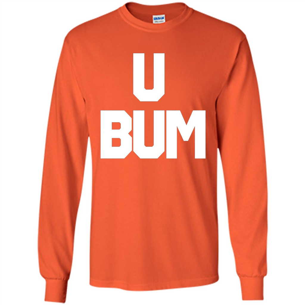 U Bum T-shirt Anti President Orange