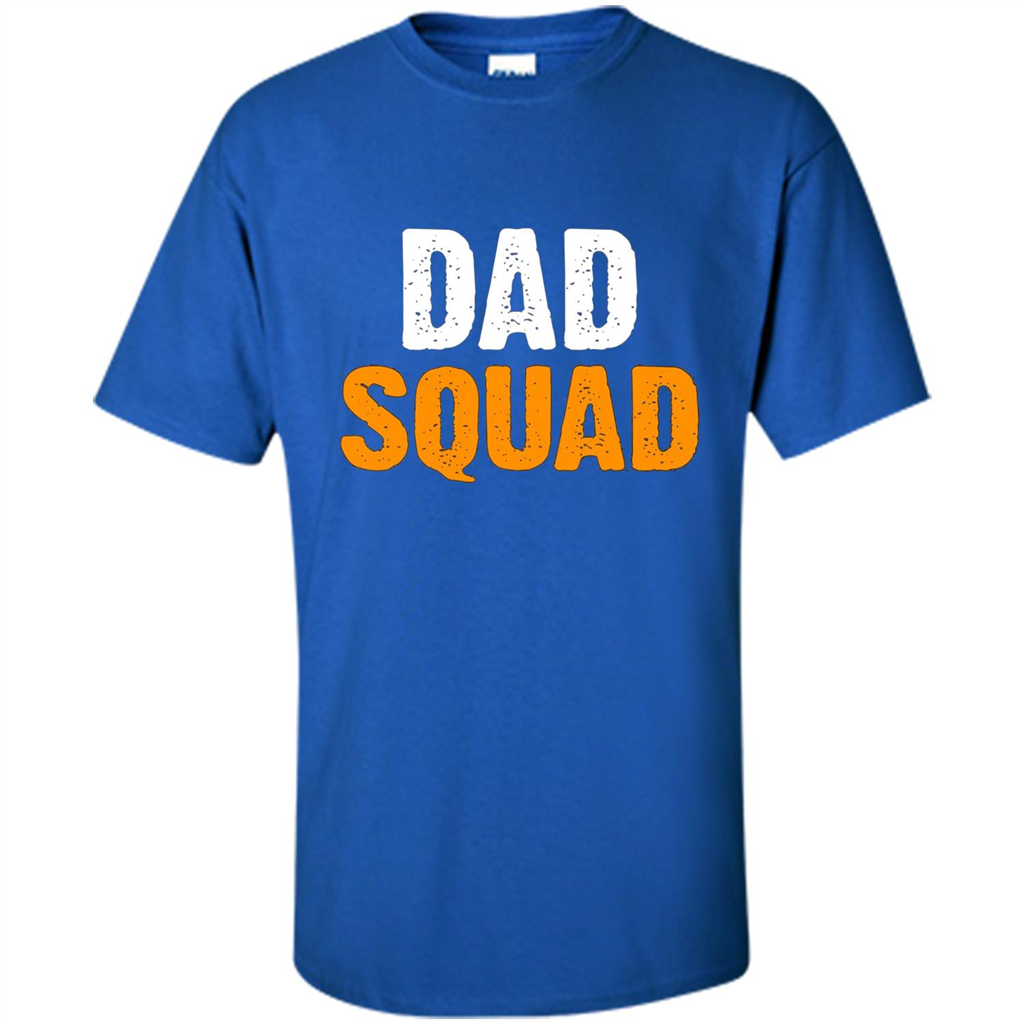 Fathers day T-shirt DAD Squad Funny T-Shirt Royal