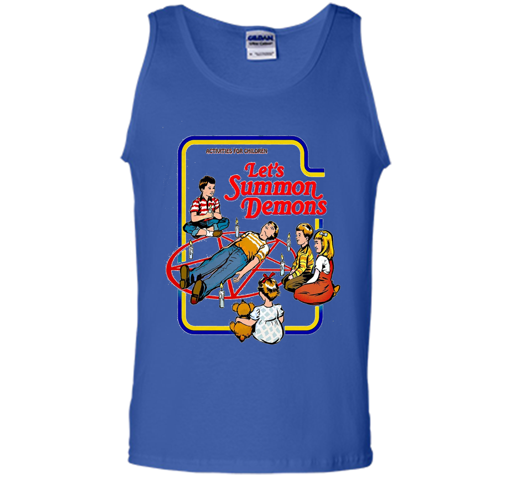 Let's summon demons T-shirt funny T-shirt Royal