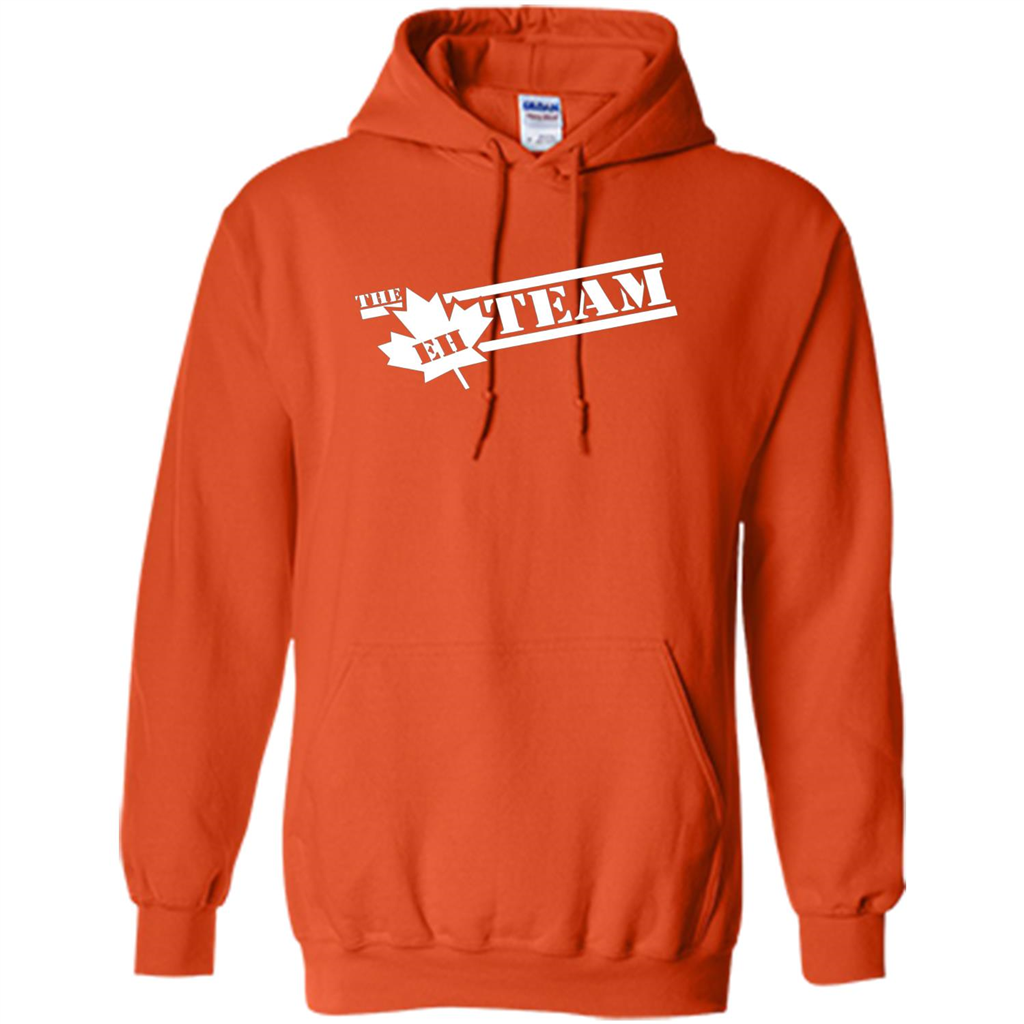 Funny The EH Team Canada T-shirt Orange