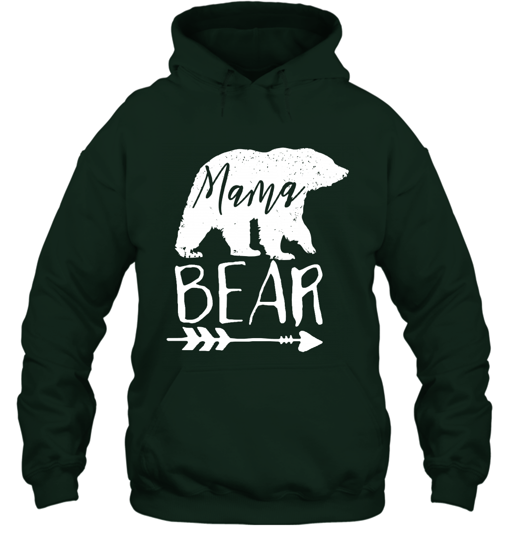Mama Bear Shirt Hoodie Hoodie Forest