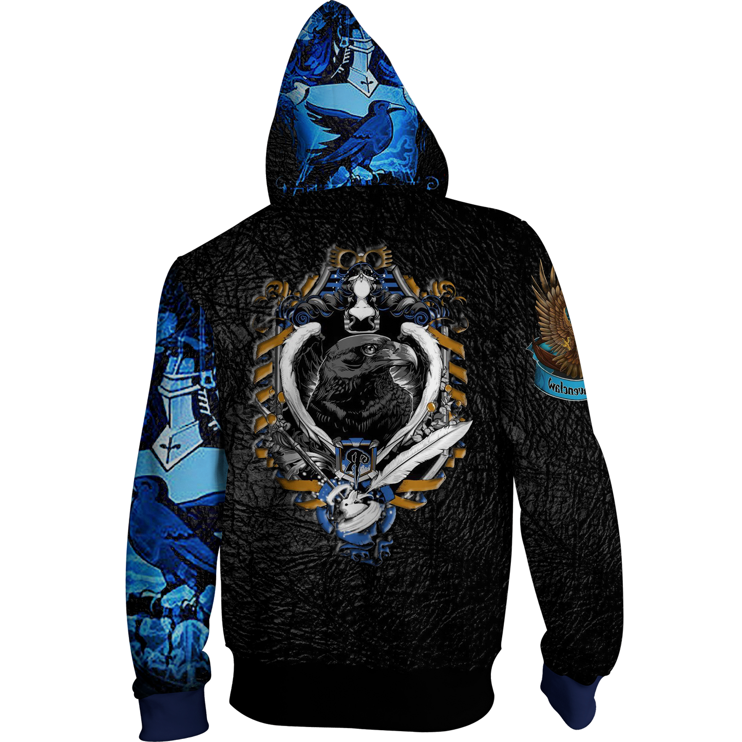 Ravenclaw Harry Potter Zip Up Hoodie