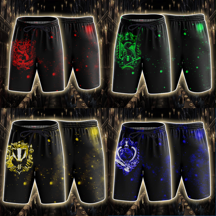 The Ravenclaw Eagle Harry Potter Version Galaxy Beach Shorts