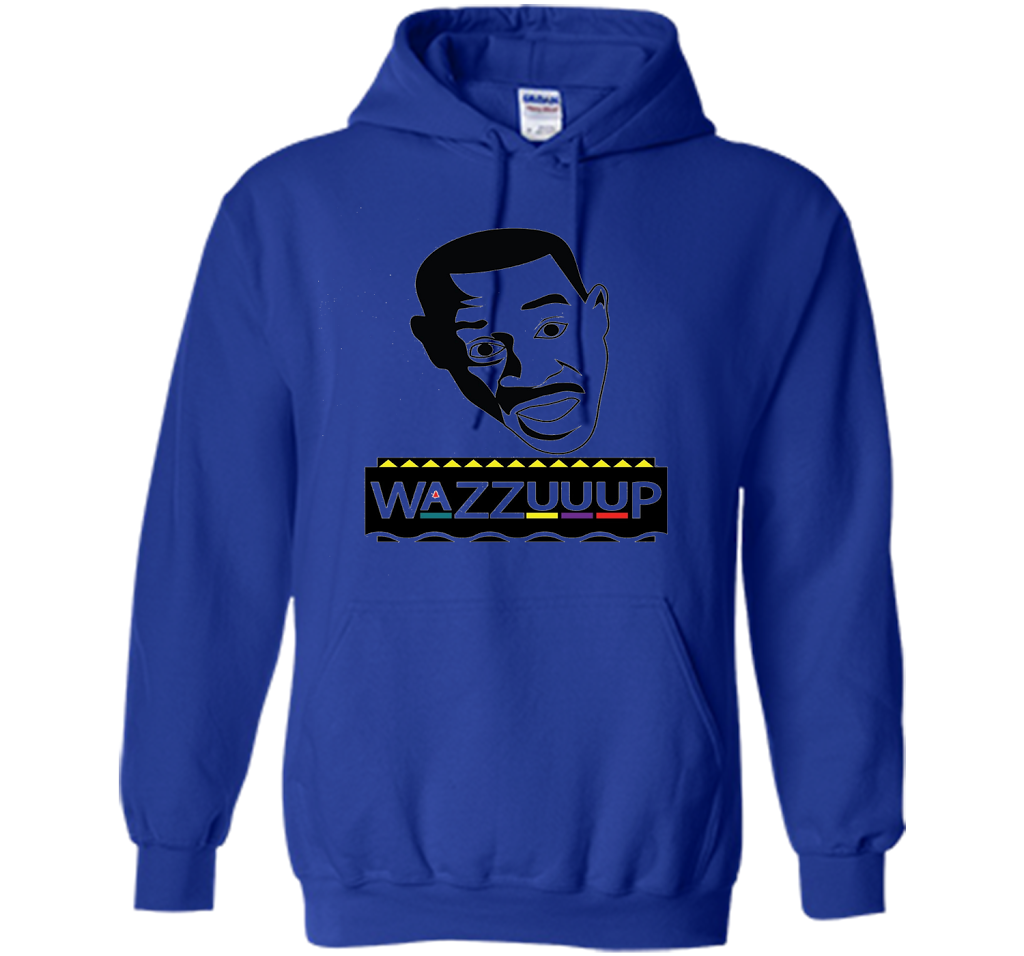 Wazzuuup T-Shirt Funny 90s TV Shows Comedy shirt Royal