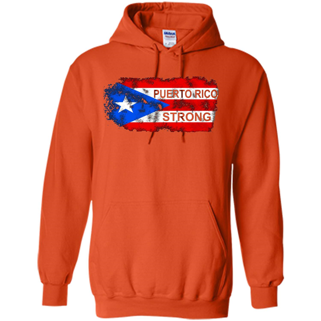 Puerto Rico Strong T-shirt Orange