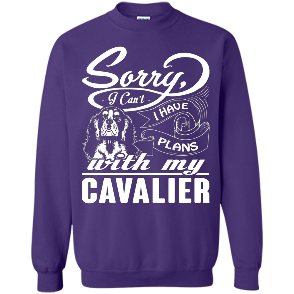 I Have Plans With My Cavalier T-shirt Orange