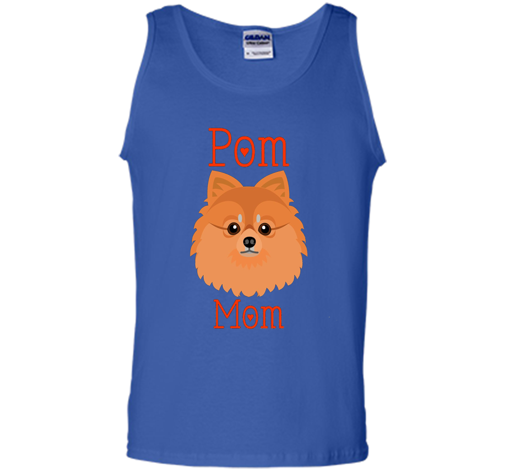Pom Mom Pomeranian Dog Funny Shirt cool shirt Royal