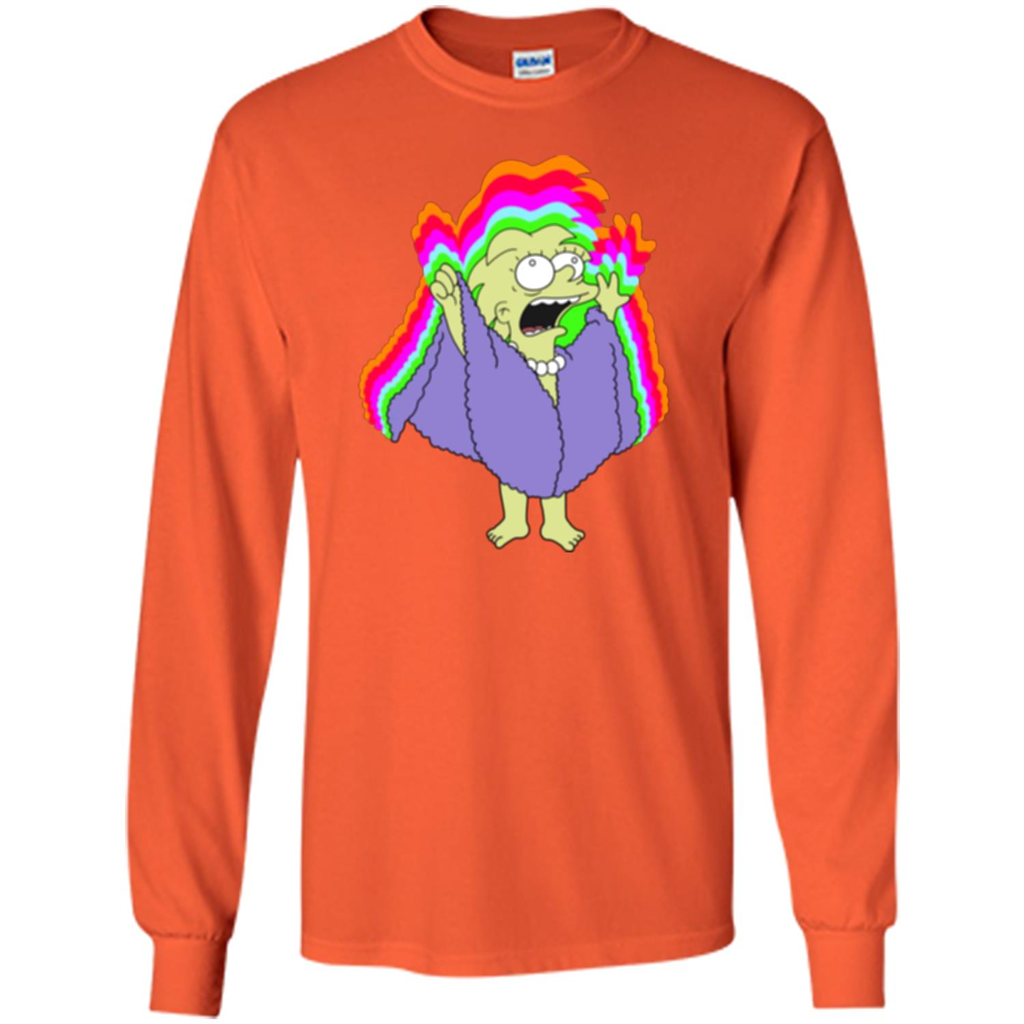 Lizard Queen T-shirt Orange