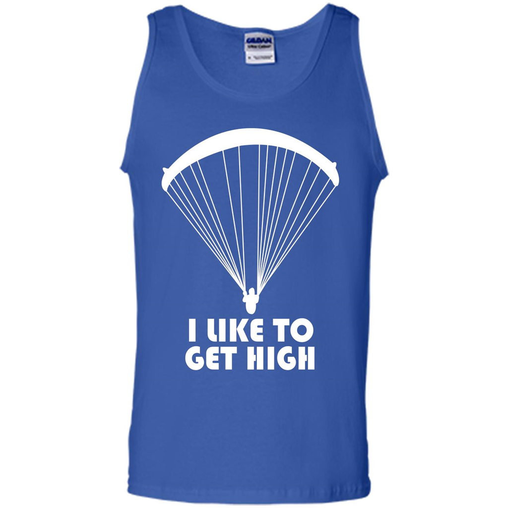 Paratrooper T-shirt I Like To Get High T-shirt Royal
