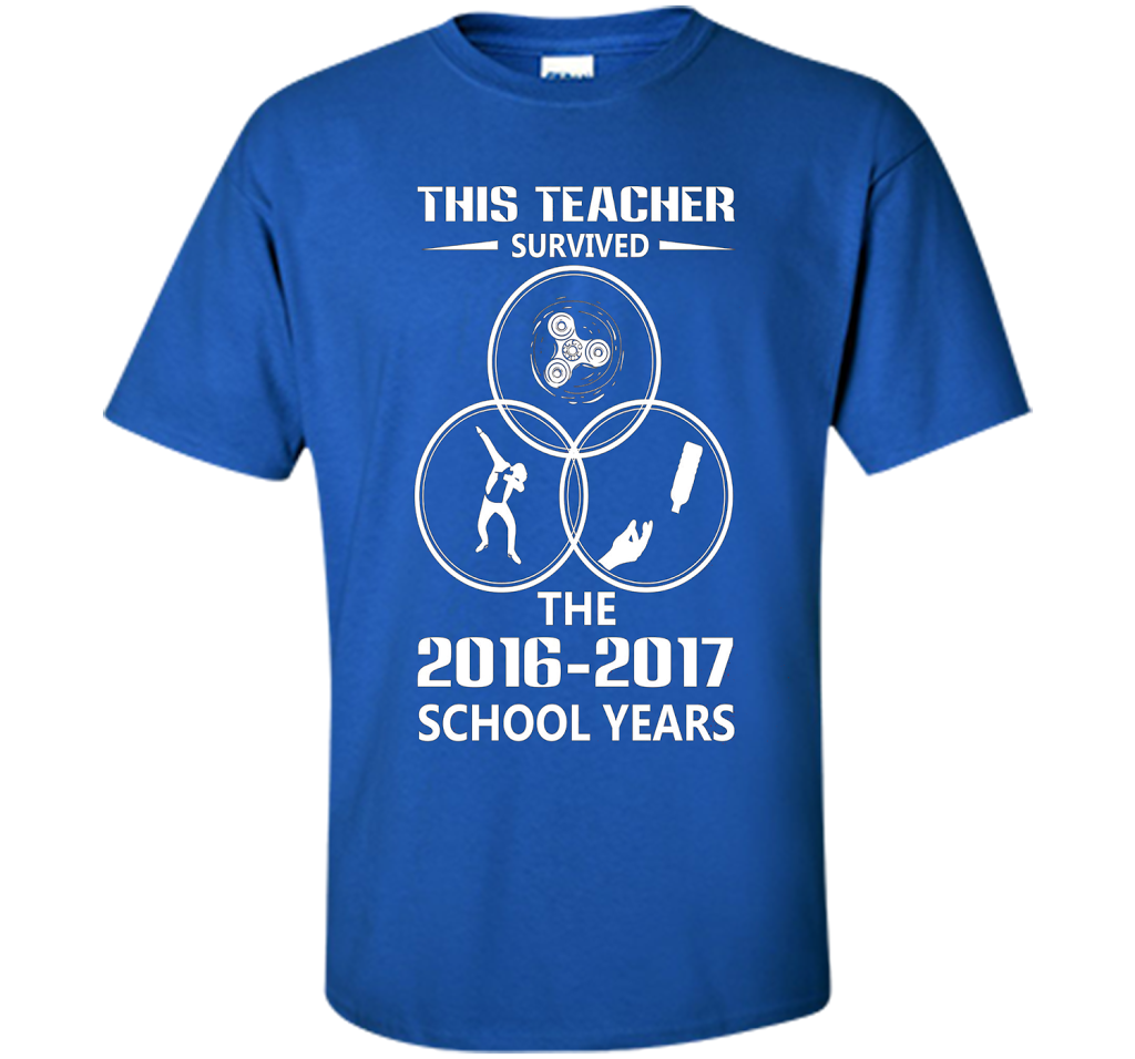 This Teacher Survived The 2016 2017 School Years T-shirt