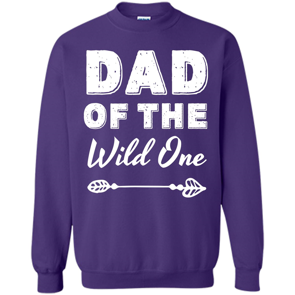Dad Of The Wild One T-shirt Orange