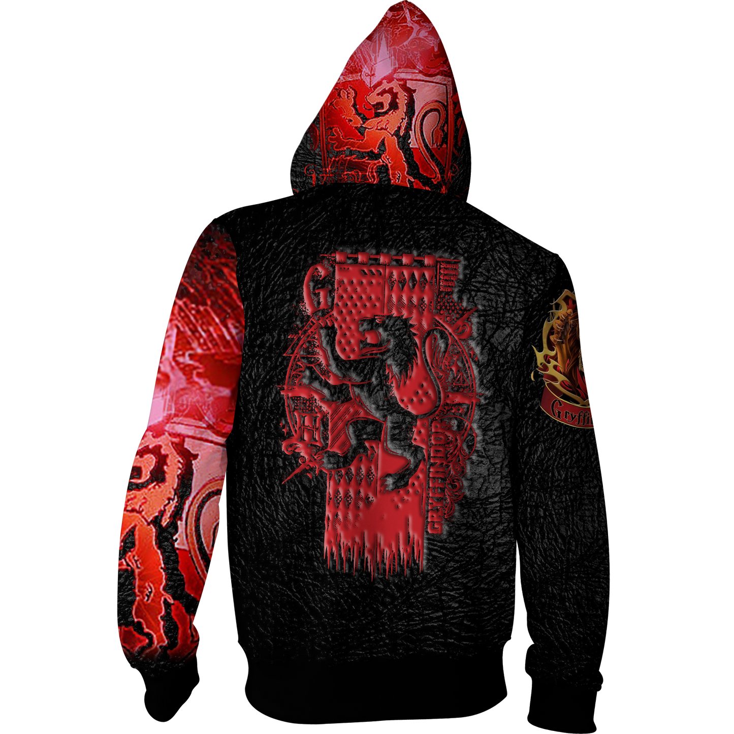 Gryffindor House Harry Potter New Zip Up Hoodie