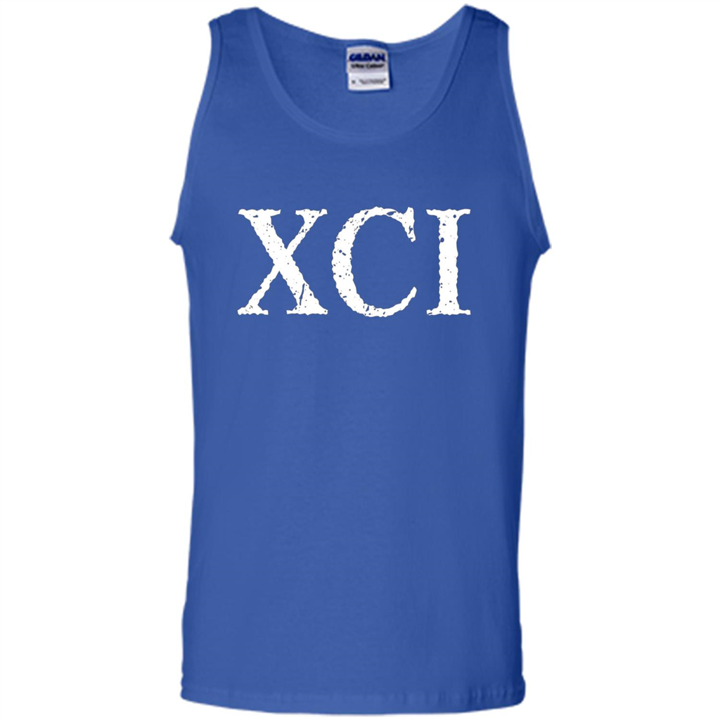Roman Numeral 91 XCI Shirt Royal
