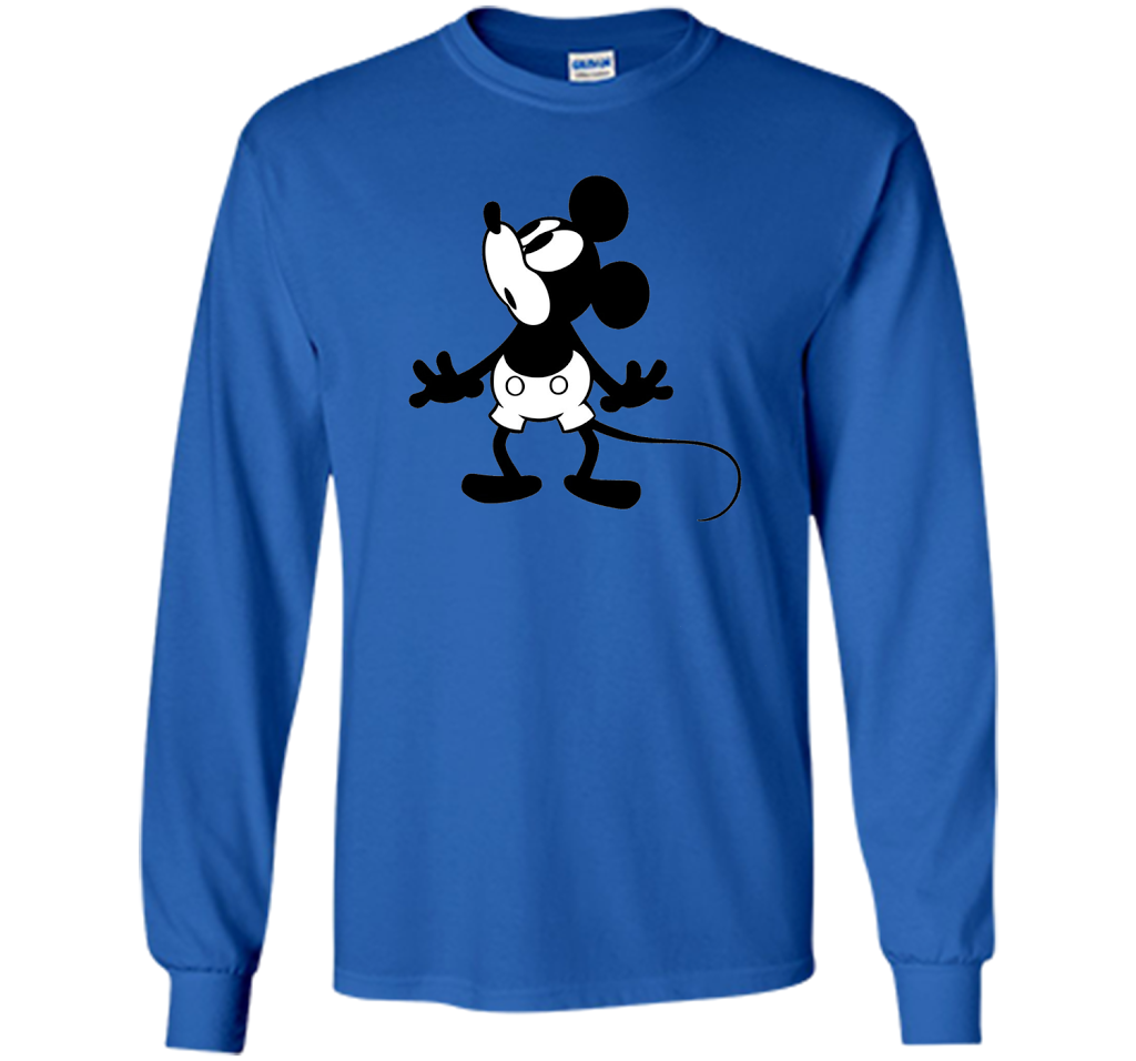 Disney Classic Mickey Mouse Graphic T-Shirt shirt Royal