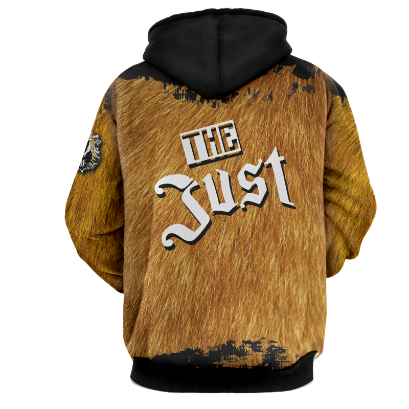 The Just Hufflepuff Harry Potter 3D Hoodie