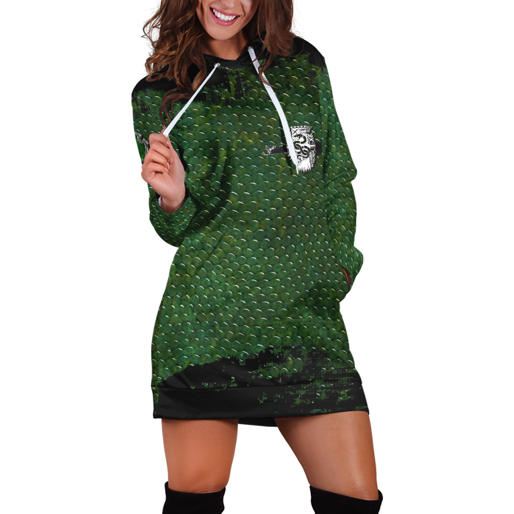 The Cunning Slytherin Harry Potter 3D Hoodie Dress