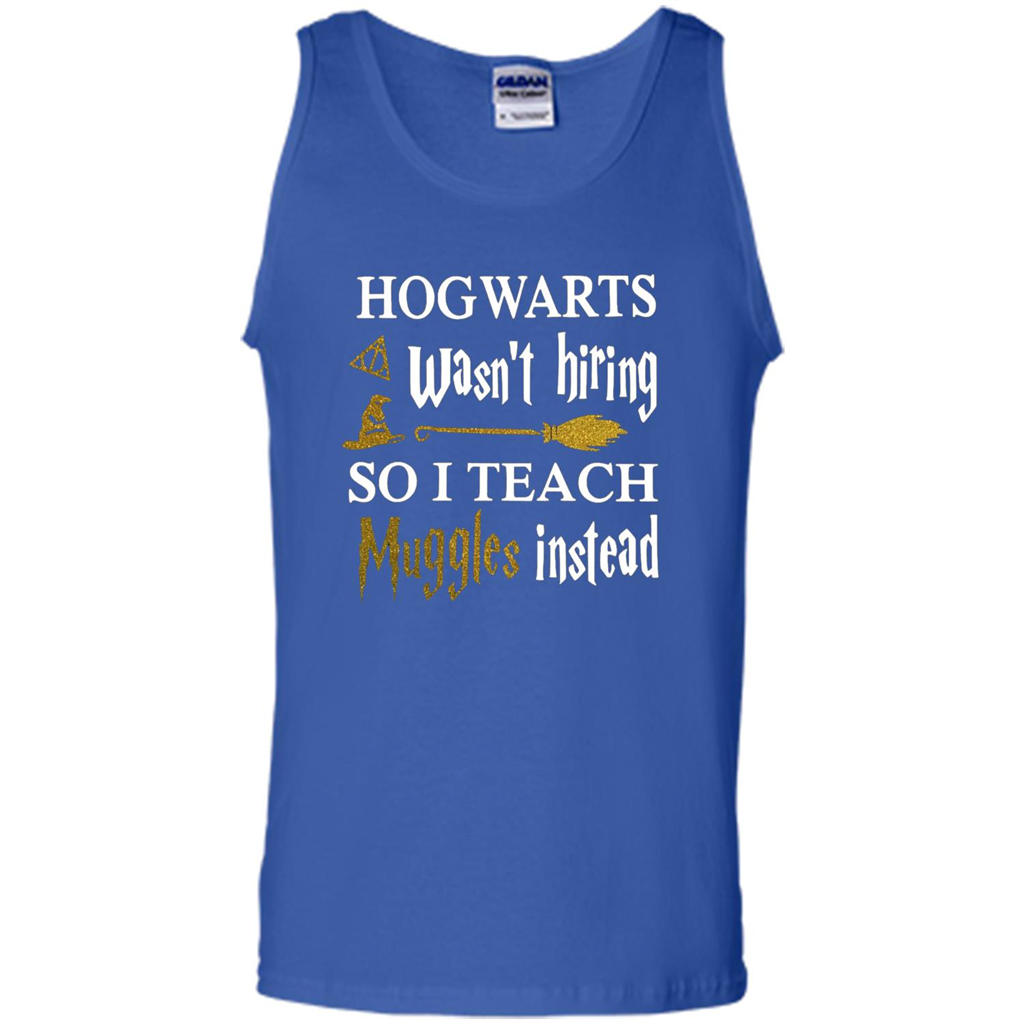 I Teach Muggles Instead T-shirt Royal