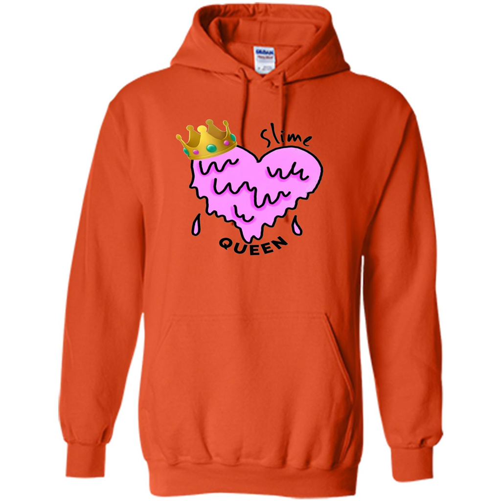 Slime Queen Heart T-Shirt Orange